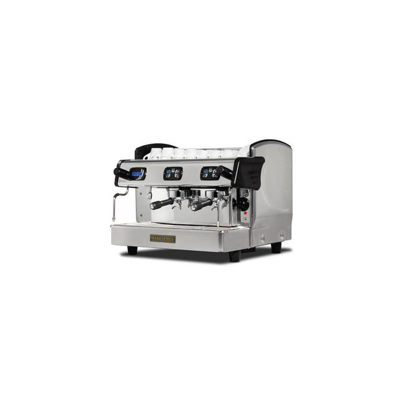 Cafetera profesional 2 grupos electrónica con display - Zircon