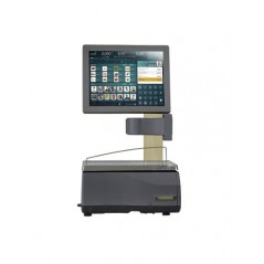 Balanza táctil con impresora térmica de ticket y etiquetas, modelo XS TouchScale