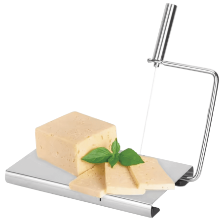 Cortador guillotina para queso en acero inox