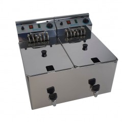 Freidora eléctrica de 10 +10 litros- Modelo FR 1010 L G-
