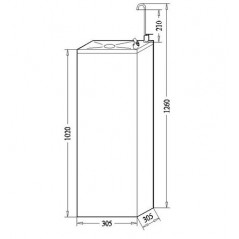 Fuente de agua refrigerada Tanex