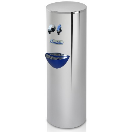 Dispensador d agua de pie dos grifos Serie 7ID Canaletas