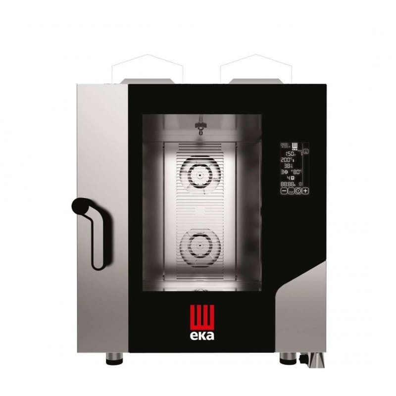 Horno a Gas de Convección Eka 5/7/11/20 Bandejas GN1/1 Millennial Black Mask Gas - Gastronomía Horno a Gas de Convección Eka 5/7/11/20 Bandejas GN1/1 Millennial Black Mask Gas - Gastronomía