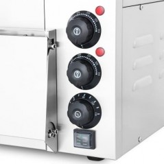 Horno Eléctrico de Pizza Compacto 1 ó 2 Cámaras Diámetro 400 mm Pekín