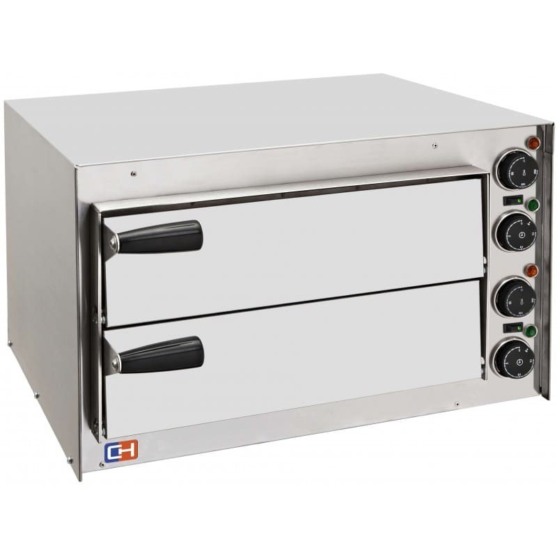 Horno Eléctrico de Pizza Capacidad 1/2/3 con Puerta Ciega Diámetro 350 mm Aveiro Horno Eléctrico de Pizza Capacidad 1/2/3 con Puerta Ciega Diámetro 350 mm Aveiro