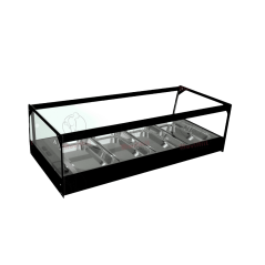 Vitrina refrigerada con cuba remota y cristal plano Cub Movilfrit