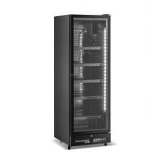 Expositor refrigerado negro 380L