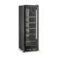 Expositor refrigerado negro 380L