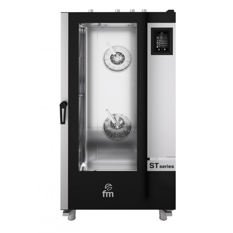 Horno Inteligente FM Serie STG 201 V7 T GAS Gastronomía 20 bandejas GN 1/1