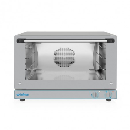 Horno eléctrico panadería 4 parrillas 600x400 mm o 4GN1/1 HE604 Infrico