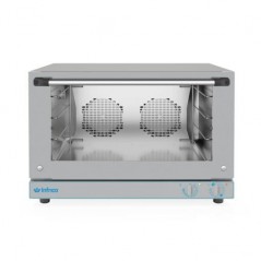 Horno eléctrico panadería 4 parrillas 600x400 mm o 4GN1/1 con 2 motores HE604PLUS Infrico