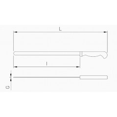 Cuchillo jamonero Henckels Zwilling