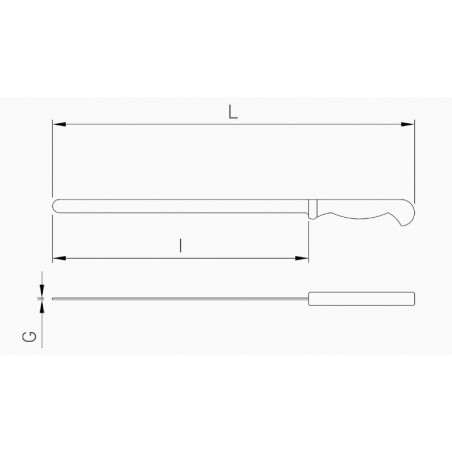 Cuchillo jamonero Henckels Zwilling