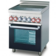 Cocina eléctrica c/horno y Grill. Sobre vitrocerámico- Mod CFMC4-66ET-