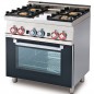 Cocina a gas con horno con grill, 4 fuegos- Modelo CF4-68G