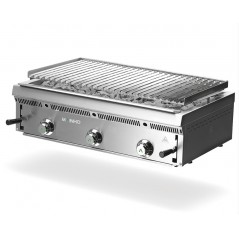 Parrilla-Grill de carbón volcánico incombustible y refractario- Modelo PBI 90