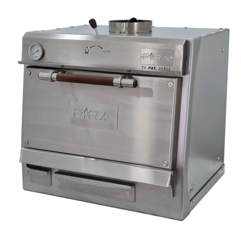 Horno de brasa Pira 70 Silver SD - 85 comensales