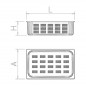 Cubeta Gastronorm perforada inox Fricosmos