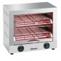 Tostador doble de acero inoxidable con resistencia al cuarzo 2 niveles Bartscher Tostador doble de acero inoxidable con resistencia al cuarzo 2 niveles Bartscher