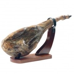 Jamonero Buarfe Huelva Basic. Base de madera de pino insigne chileno