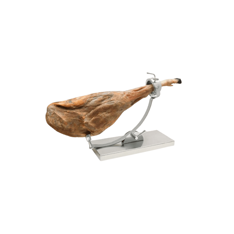 Jamonero Buarfe Córdoba Inox. Giratorio y Abatible. Base Acero Inox.