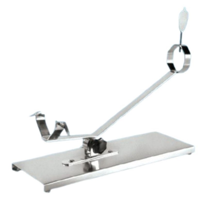 Sujeta jamones Acero inox con soporte regulable Sujeta jamones Acero inox con soporte regulable
