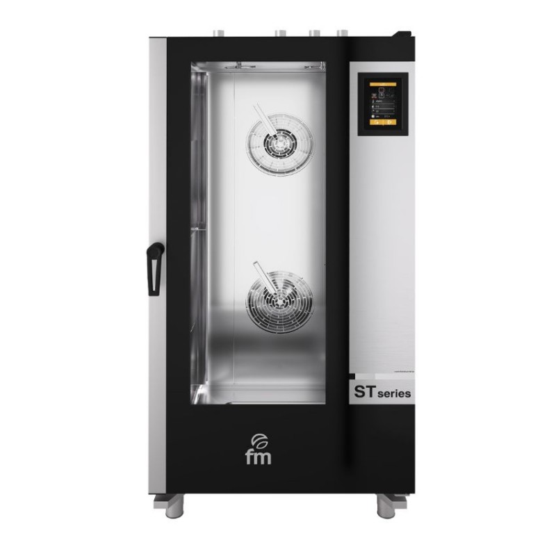 Horno de carro a gas para Panadería con pantalla táctil FM Serie Bakery STB 616 V7 T GAS