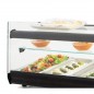 Vitrina refrigerada de tapas triple con cubetas y cristal recto VTG VISION TRIPLE