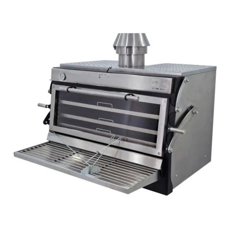 Horno Brasa Pira 120 LUX INOX ED - 200 comensales