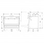 Horno Brasa Pira 120 LUX INOX ED - 200 comensales