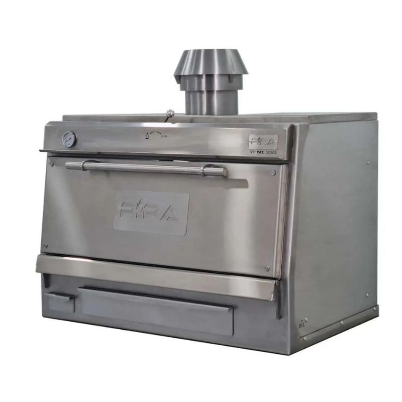 Horno Brasa Pira 120 LUX INOX ED - 200 comensales