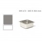 Cubeta GN 2/3 325x353 mm Inox 18/10 Cubeta GN 2/3 325x353 mm Inox 18/10