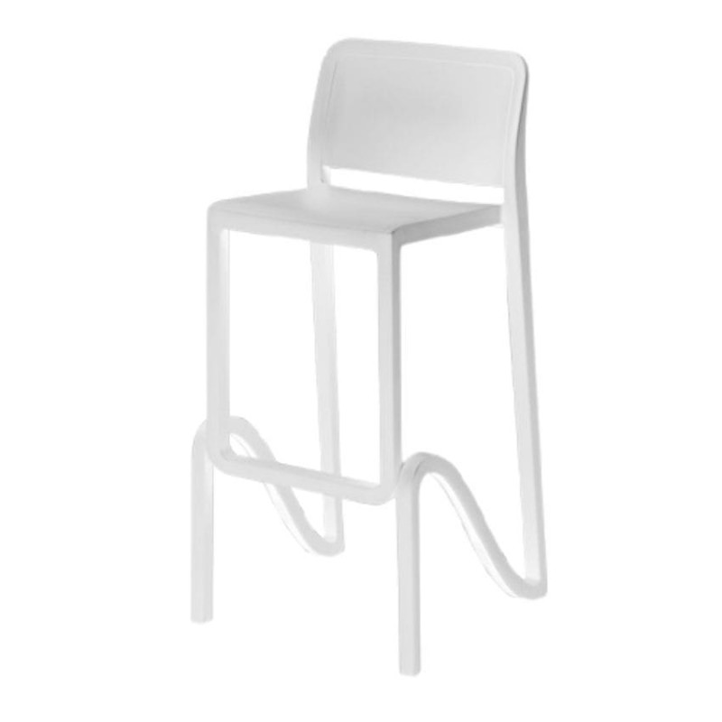 Taburete Interior y Exterior Polipropileno Modelo Sicilia Taburete Interior y Exterior Polipropileno Modelo Sicilia