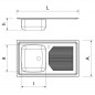 Fregaderos serie 6.6 Compact Fricosmos Fregaderos serie 6.6 Compact Fricosmos