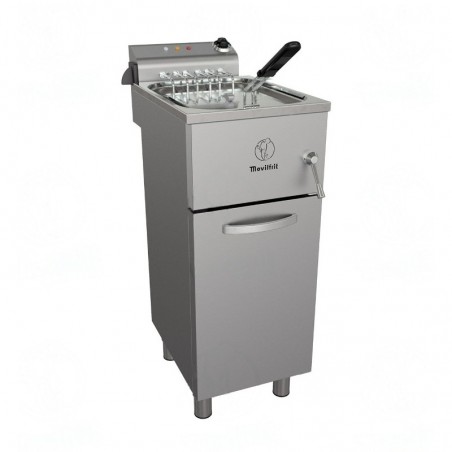 Freidora Eléctrica Pie17/25/35L Con Grifo Serie FAH Movilfrit