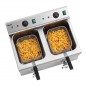 Freidora de inducción 2x8L Plus Bartscher