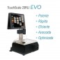 Balanza Epelsa TouchScale 20 RLI EVO sobremostrador con impresora térmica de ticket y etiqueta