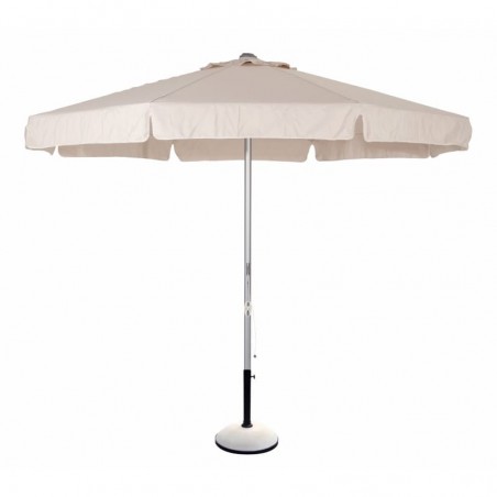 Sombrilla Terraza 3 m de Diámetro Color Crudo Modelo Nube