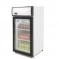 Armario expositor refrigerado Subcero hasta -5ºC de 80 litros con puerta de vidrio Pekín Armario expositor refrigerado Subcero hasta -5ºC de 80 litros con puerta de vidrio Pekín
