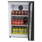 Armario expositor refrigerado Subcero hasta -5ºC de 80 litros con puerta de vidrio Pekín Armario expositor refrigerado Subcero hasta -5ºC de 80 litros con puerta de vidrio Pekín