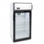Armario expositor refrigerado Subcero hasta -5ºC de 80 litros con puerta de vidrio Pekín Armario expositor refrigerado Subcero hasta -5ºC de 80 litros con puerta de vidrio Pekín