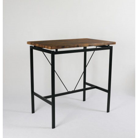 Mesa alta rectangular 110x70cm Modelo Odin