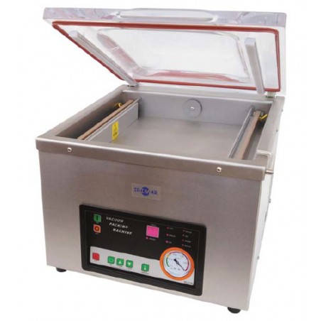 Envasadora de vacío sobremesa EVT-420+420 Bomba 20 m3/h 2 barras 420mm