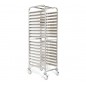 Carro portabandejas GN1/1 con 18 niveles en acero inox Comas Carro portabandejas GN1/1 con 18 niveles en acero inox Comas