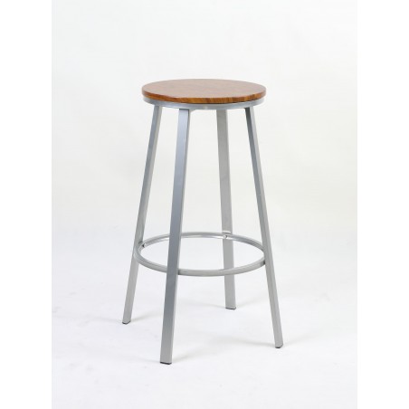 Taburete estructura gris Modelo Titan - diferentes acabados