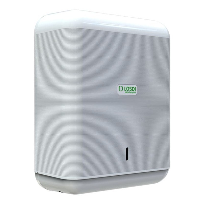 Dispensador de toallas de papel en blanco ECO-LUXE LOSDI Dispensador de toallas de papel en blanco ECO-LUXE LOSDI