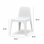 Silla exterior V1 SOL Muebles Romero Silla exterior V1 SOL Muebles Romero
