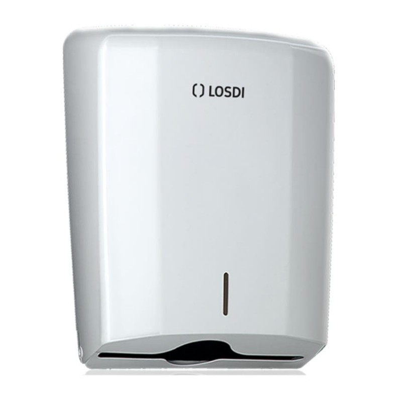 Dispensador toallas de papel ABS en blanco Elegance LOSDI