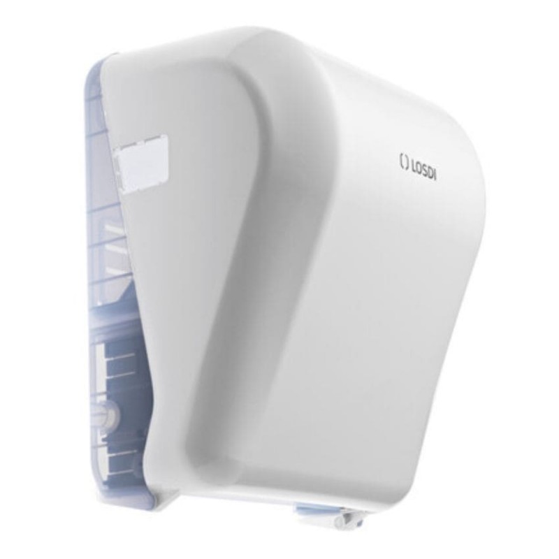 Dispensador toallas de papel con autocorte en blanco STAR PRO LOSDI