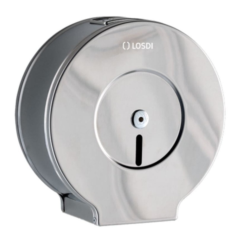 Dispensador de papel higiénico en acero inox 430 satinado Océano LOSDI